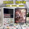 El Quinto Personaje Periférico Bruja Fukouji Espejo Pintura de Luz Chica de Aspecto Elevado Marco de Fotos Recargable Regalo de Cumpleaños