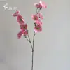 Flores Artificiais de Papoula com Múltiplas Cabeças e 2 Ramos Decoração de Casamento Adereços para Fotografia Arranjo de Mesa de Casamento Atacado Transfronteiriço