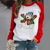 Europa y Estados Unidos transfronterizos nuevos chalecos para mujer Navidad casual chalecos de punto con estampado digital 3D ventas directas de fábrica