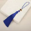10 cm de Largo Borla Xiangyun Ruyi Oreja Colgante Ventilador Antiguo Oreja Hogar Hanfu Solapa de Presión Accesorios Colgantes Oreja