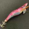 Envío gratis directo de fábrica de alta calidad de madera camarón calamar anzuelo seda suave 3.5#23g señuelo Luya cebo para pesca en el mar