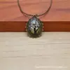 Cadena de Suéter de Aleación de Bronce Retro Europea y Americana Transfronteriza Encaje de Aliento de Bebé Piedra Vidrio Flores Secas Estilo Pastoral Original