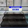 Escalones de Pizarra de Guangdong con Tira de LED Colgante Integrada sin Costuras y Diseño Antideslizante