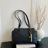 Outono 2026 Nova Moda Estilo Coreano Simples Elegante Bolsa de Axila Cor Sólida Bolsa de Ombro para o Trabalho Bolsa de Mão Vintage