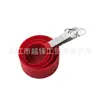 Juego de 8 Piezas de Tazas Medidoras con Mango de Acero Inoxidable Juego de Cucharas Medidoras de Plástico Herramientas al por Mayor con Escala