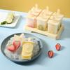 Molde para helado creativo bandeja de hielo grado alimenticio puesto casa diy paleta helada casera paleta helada casera venta al por mayor