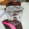 Copa giratoria de nueva cara para whisky, vino, vaso grueso para el hogar, copa giratoria para licores, copa giratoria para vino extranjero
