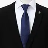 Gravata Social Masculina de Negócios Preto Profissional Vermelho Casamento Noivo Estilo Coreano Preguiçosa Zíper Mãos Livres