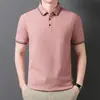 Camisetas Populares de Verano para Hombre Principalmente Recomendadas de Algodón Puro de Manga Corta con Tratamiento Mercerizado y que No se Encogen Fácilmente Cuellos para Ropa de Hombres Jóvenes y de Edad Media