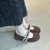 Calçados de Outono e Inverno 2026: Sapatos Simples de Camurça, Sapatos Peludos, Estilo Suave para a Noite, Sapatos Mary Jane com Forro de Lã, Mocassins Femininos, Sapatos de Algodão