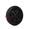 Soporte de rack de ruedas para tela de máquina de tejer circular grande, estante de exhibición de tela de un solo y doble lado con ruedas de plástico, accesorios para máquina textil de tejer circular