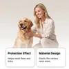 Coleira Repelente para Cães, Coleira de Proteção Externa para Animais de Estimação Contra Pulgas e Carrapatos, Durável e Prática para Cuidado de Animais de Estimação em Casa