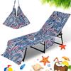 Funda para silla de playa transfronteriza funda para silla de playa de microfibra impresión digital 3D serie mandala