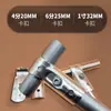 Clip de fijación de tubería de 4 minutos conector en T para tubería redonda de 20 mm sujetador apretado conector para accesorio de tendedero