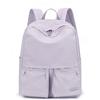 Mochila colorida estilo japonês e coreano, simples, multifuncional, feminina, para viagem, estudante, macia, grande capacidade, para deslocamento
