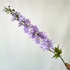 Flor Artificial de Nuevo Producto Transfronteriza Delphinium Boda Decoración del Hogar Flor Falsa Flor para Guía de Camino Arreglo Floral Accesorios para Fotografía