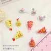 Mini chapéu de aniversário decoração de bolo estilo coreano estilo ins plug-in bolo de aniversário plug-in chapéu de bola de pelo