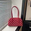 Comercio exterior lunares transfronterizo dulce chica lunares 2026 nueva moda bowling bolso de gran capacidad para mujer