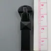 No. 5 Tiradores de Cremallera, Tirador de Nailon Negro por Electroforesis, Tirador de Cremallera Metálico para Bolsos y Ropa, Tirador de Cremallera de Aleación de Zinc
