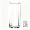 Vaso de vidrio de alta transparencia Jindalai para uso doméstico, vaso simple para agua, vaso para jugo, taza multifuncional para café, taza de lujo ligero estilo ins
