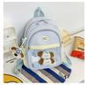 Insignia Original Diaria Transparente Bidimensional Bolsa Pequeña para Snacks Dolor de Hombro Estudiante Mochila Escolar Femenina
