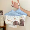 Caja de toallas de papel, estilo pastoral, diseño de casita, organizador de toallas de papel para colgar, alta calidad, bolsa creativa para colgar en el coche