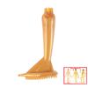 Escova Meridian Triangular, Escova Gua Sha Magnética Forte dos Cinco Elementos, Escova de Beleza Corporal, Escova de Massagem Magnética Relaxante Muscular para o Corpo Inteiro, Escova Dourada, Portátil