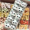 Muñeco de Peluche Panda de Dibujos Animados Lindo y Adorable Pinza para el Cabello Infantil Pinza Lateral para Niña Pasador para Estudiante de Primaria Accesorio para el Cabello