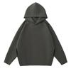 Novidade Outono/Inverno 2024 coletes com capuz de algodão double-sided 390G lixado para homens e mulheres ombro largo hoodie bolso lateral invisível