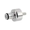 Conector de Tapa de Carbonatación para Cerveza Artesanal + Conector de Bola de Bloqueo de Gas-Líquido con Barbilla, Entrada de Aire y Salida de Vino