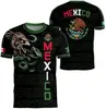 Camiseta Versátil Masculina 2026 Gola Redonda Estampa Animal Manga Curta Solta Confortável Esportiva Estampa Digital