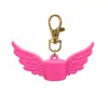 Llavero Personalizado con Logo Impreso de Silicona para Tapa de Labial y Brillo de Labios, Tapa Portátil con Clip de Grado Alimenticio para Bálsamo Labial