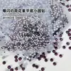 Loto Púrpura Fondo Plano Diamante Manicura Destello Diamante Púrpura Fondo Plano Pequeño Redondo Diamante 1440 Piezas Diamante de Vidrio Joyería para Uñas Diamante