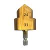 Broca Escalonada Hexagonal PPR para Elevação Conjunto de Três Peças 20/25/32 Broca Escalonada Broca Hexagonal para Encanador