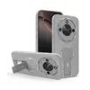 Adecuado para Funda de Teléfono Honor X50, Cubierta Protectora con Soporte, Patrón de Fibra de Carbono, Cobertura Completa, Anti-Caídas, Sencilla y Elegante