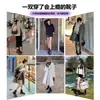 Botas estilo Martin femininas britânicas, nova coleção 2024, forradas com fleece, adequadas para primavera e outono, com sola grossa, ankle boots, elásticas, de caimento justo, botas curtas