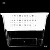Charola Transparente Hidropónica para Brotes de Cacahuete para Jardinería Casera y Diario de Observación Estudiantil