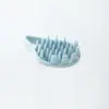 Escova de Silicone para Shampoo para Adultos Massagem Antipruriginosa Pente para Cabelo Longo Feminino Uso Duplo Seco e Molhado