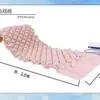 Colchón de Aire Antiescaras de Flotación Doméstica para Ancianos Cojín Antiescaras Cama de Cuidado para una Persona Colchón Inflable Antiescaras