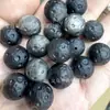 Mineral Bruto Obsidiana de Ouro Meteorito Contas Redondas Planeta Lua Meteorito Contas Soltas Contas Artesanais Acessórios para Joias DIY Atacado