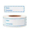 Rollo de pegatinas autoadhesivas, etiqueta de fecha impermeable, para agenda, marcador de clasificación de alimentos para refrigerador, superventas transfronterizo