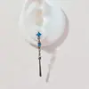 Pendientes largos con forma de gota de agua, pequeños y cúbicos, vintage, para mujer, elegancia retro de alta gama, accesorios para orejas con personalidad dulce y genial única