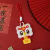 Muñeco de Felpa Danza del León Año Nuevo Llavero Colgante para Bolso 2026 Llave de Coche Nueva Pequeños Accesorios Venta al por Mayor