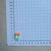 Nuevo ramo de flores dobles de dopamina, accesorios de resina, hechos a mano, pegamento en crema, funda para teléfono, pinzas para el cabello de niños, Crocs