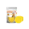 Las almohadillas limpiadoras de cúrcuma son suaves y amigables con la piel, adecuadas tanto para aplicación húmeda como para limpiar, para la limpieza facial diaria, iluminar, hidratar y refrescar.