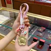 Chaveiro Pingente de Cavalo Dourado de Ano Novo, Decoração Criativa para Bolsa, Promoção de Vendas Empresariais, Presente de Boa Sorte