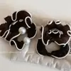 Estilo Francés Chanel Borde Blanco Perla Anillo Intestino Grueso Cuerda para el Cabello Elegante Todo Fósforo Cabeza de Bola Anillo de Cabello de Alta Elasticidad Tocado Accesorios para el Cabello