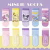 Calcetines Antideslizantes de Dibujos Animados para Niños Otoño/Invierno Nuevo Estilo Calcetines de Piso para Interiores 5 Pares Lindos Calcetines de Bebé Sin Costuras de Media Pantorrilla