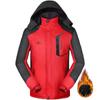 Jaqueta Masculina Resistente ao Desgaste e à Prova de Vento para Uso Externo no Outono e Inverno, Forrada com Lã e Espessada para Aquecimento, Roupa Masculina Resistente ao Frio com Impressão de Logotipo Personalizado
