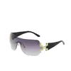 Nuevas Gafas de Sol Diamante sin Marco de una Sola Pieza Europeas y Americanas para Mujer, Gafas de Sol de Moda y de Gama Alta, Venta al por Mayor Trendy de Comercio Electrónico Transfronterizo